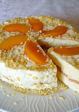 Foto principal de Tarta sin horno con queso a la aroma de naranja