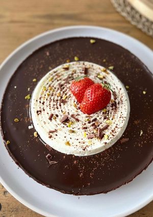 Une photo de Tarte cookies CHOCO praliné