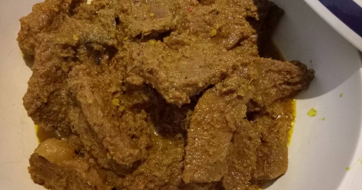  Resep Rendang Sapi kelapa sangrai oleh Malfin Shayna Cookpad