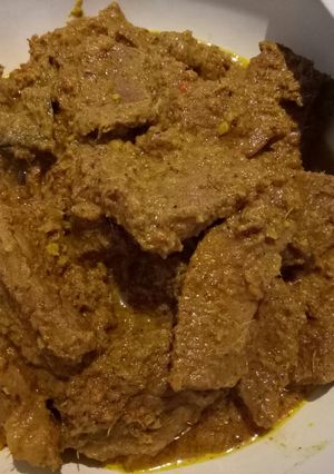 Foto resep Rendang Sapi kelapa sangrai