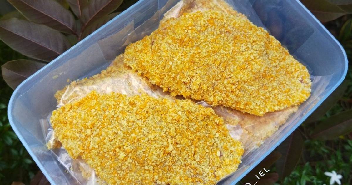 Resep Frozen Chicken Katsu oleh Restu (Mommy Ano_ieL) Cookpad