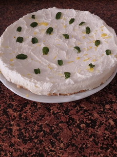Una foto de Tarta mousse de limón
