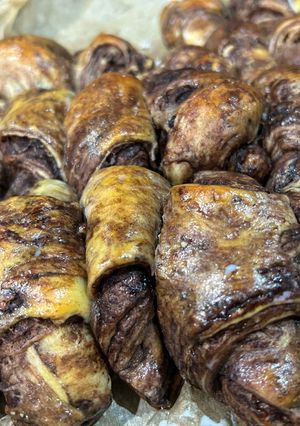 Csokis tekercs recept fotója