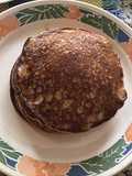 Panquecas de avena y banana  (cambur, plátano)