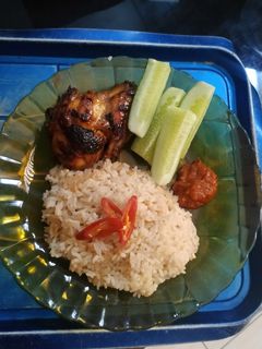 Foto resep Nasi Liwet Ayam Bakar Kecap