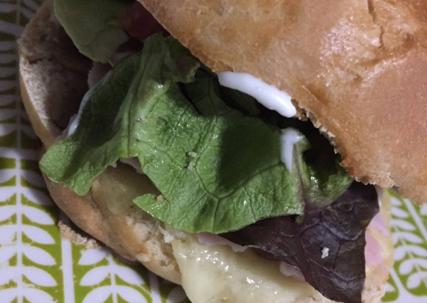 Hamburguesa casera 馃崝