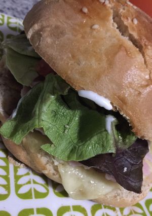Una foto de Hamburguesa casera 🍔
