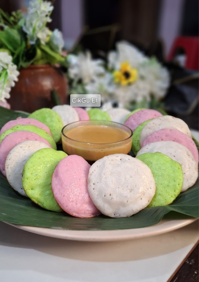 Foto resep Serabi jadul (serabi kelapa)
