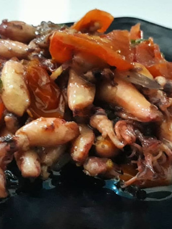 Resep Oseng baby cumi cabe bawang, Enak