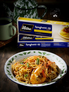 Foto resep Mie aceh versi spaghetti