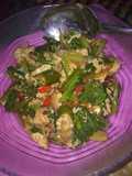 Tumis Sawi telur sederhana