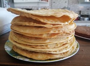 Una foto de Masa para milhojas