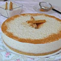 Una foto de Tarta de arroz con leche