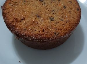 Foto de Cupcake de cenoura sem açúcar