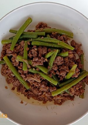 Foto resep Buncis cah Daging