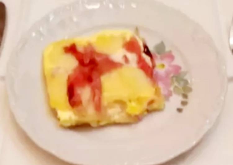 Steps to Prepare Veloce Pasticcio di patate e prosciutto