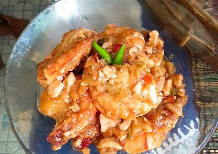 Rahasia Memasak Udang goreng telor asin yang Renyah