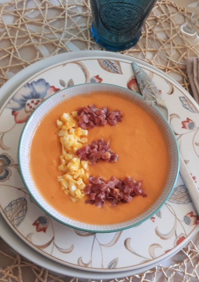 Una foto de Salmorejo