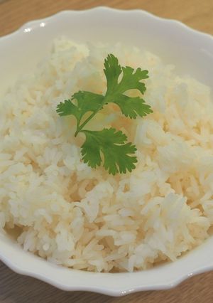 Légies párolt rizs recept fotója