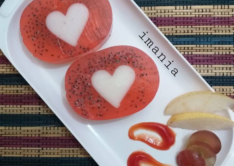 Langkah Mudah untuk Membuat Puding merah putih Anti Gagal