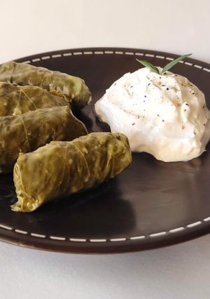 Φωτογραφία της συνταγής Ντολμαδάκια με κιμά και αυγολέμονο!!!