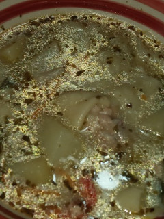 Una foto de Pantrucas con "caldo de alitas"