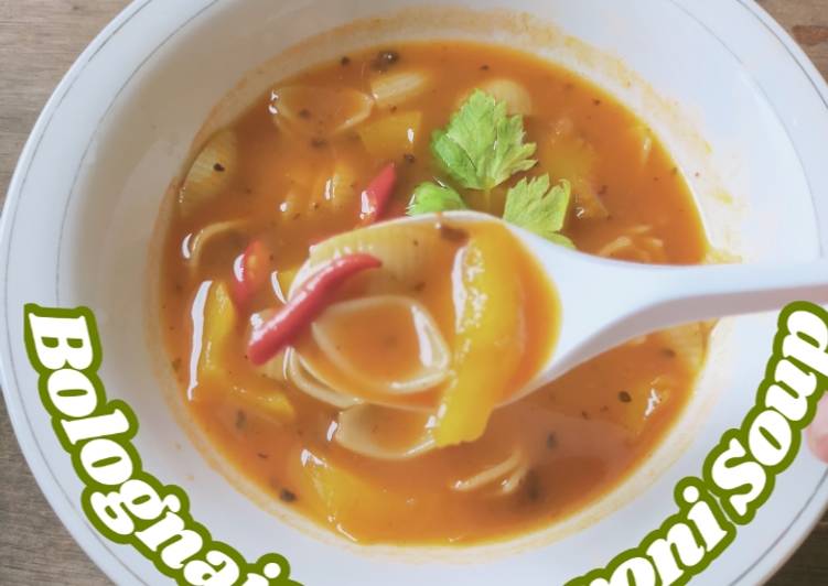 Rahasia Bikin Bolognaice Macaroni Soup Enak dan Antiribet