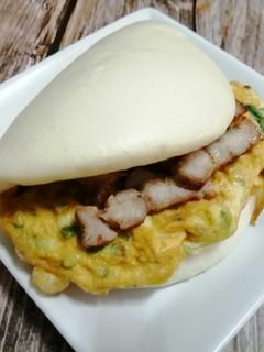 虎咬鹹豬肉(刈包) 的食譜成品照片