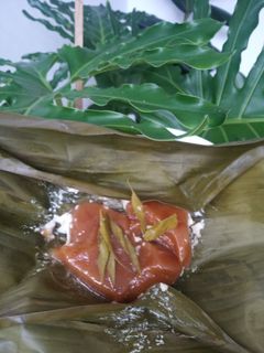 Foto resep Dodol cina santan daun pisang
