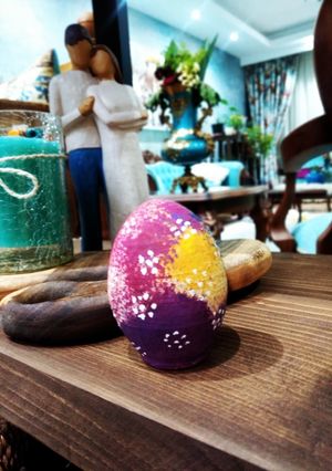 عکسی از دستور تخم مرغ رنگی گوگولی😍😍🥚🥚