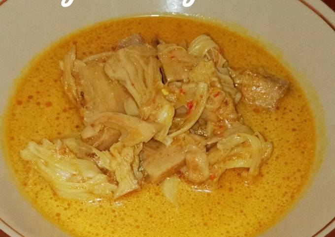 Anti Ribet, Buat (20)Sayur nangka Yang Sederhana