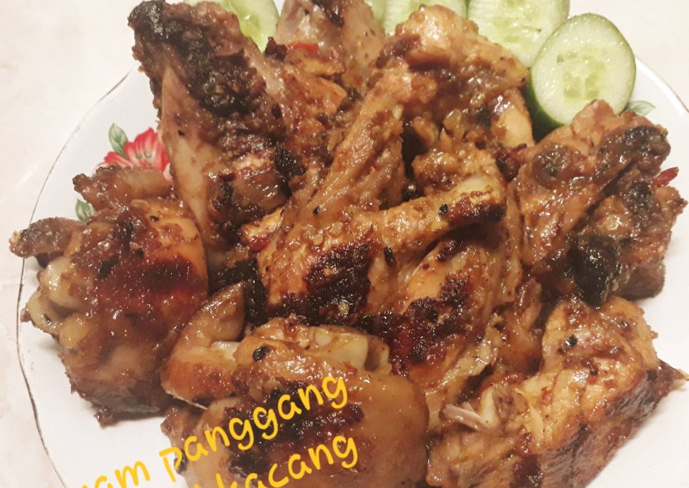 Ayam panggang sambal kacang