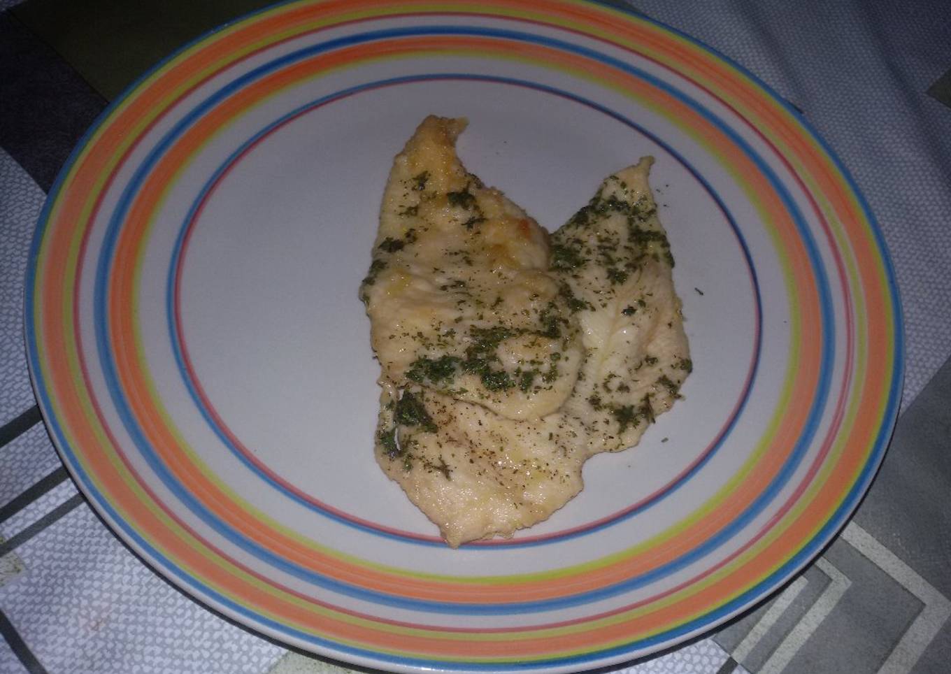 Escalopines al limón sin y con thermomix
