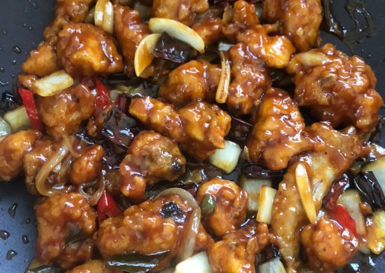 Dry Chilli Chicken 🐔🌶