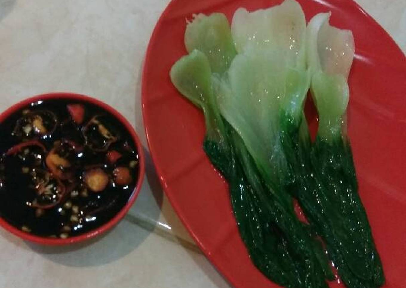 Resep Baby pock coy rebus super simple yang Menggugah Selera