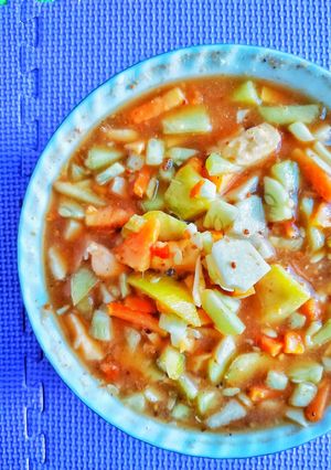 Foto resep Rujak Cemplung Endess