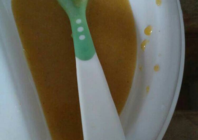 Resep: MPASI 6 bulan Bubur Sehat Kabocha yang Lezat