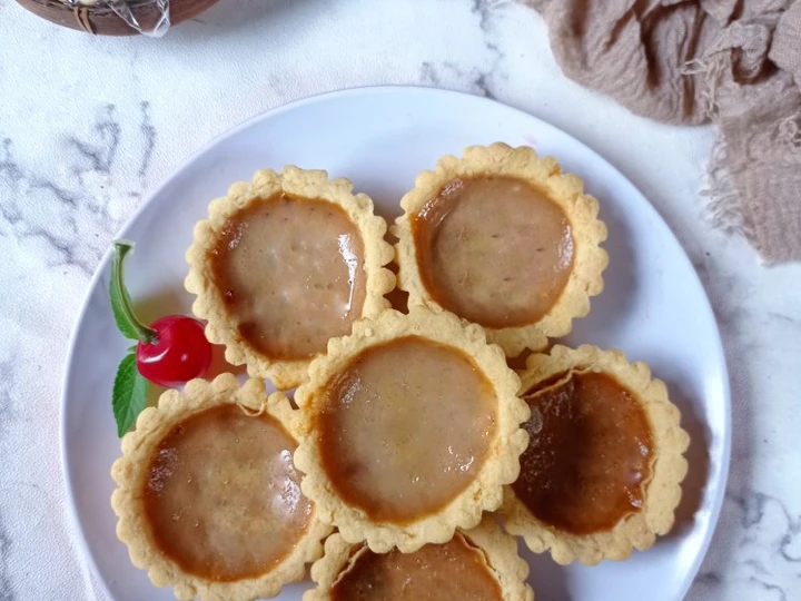 Langkah Gampang Membikin Resep Tart milk tea (pie teh susu) yang Uenak Anti Ribet, Bikin Ngiler