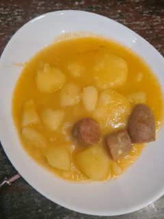 Una foto de Patatas con chorizo en robot