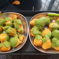 A picture of Mung ke Raam laddu.