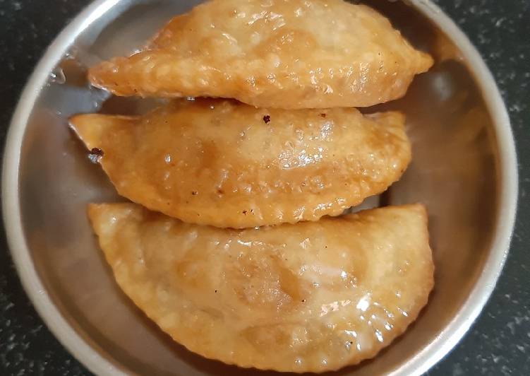 Recipe of Quick Ghujiya