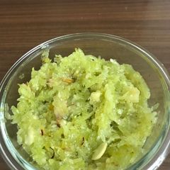 A picture of Lauki halwa recipe (bottle gourd halwa).