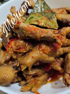 Foto resep Ceker Mercon.