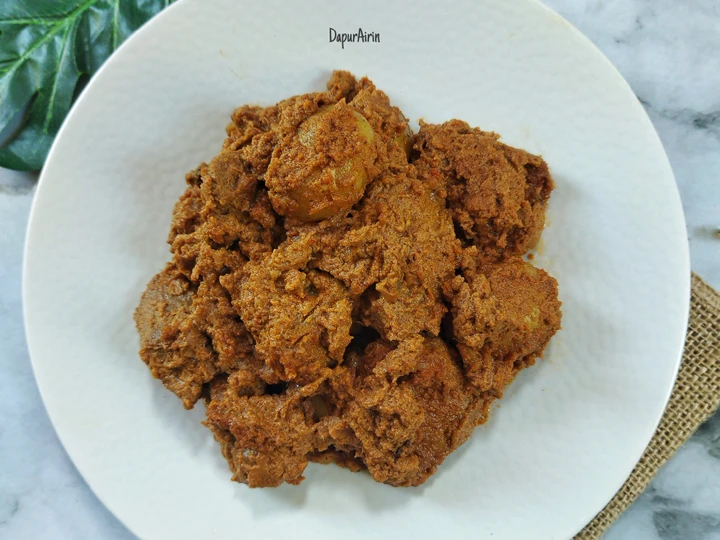 Cara Mudah Membikin Resep Rendang daging yang Uenak Anti Ribet, Bisa Manjain Lidah