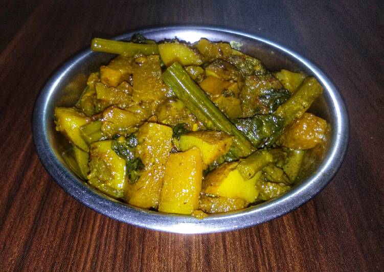Spinach Curry (Poi Chenchada)