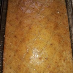 A picture of Basbousa #4weekschallenge #Idulfitrirecipescontest.