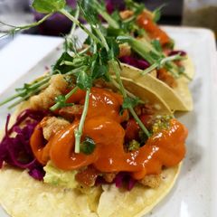 Vegan taco dressing A picture of Vegan taco dressing.