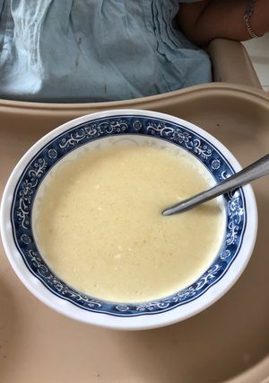Hình của món Soup khoai tây yến mạch.