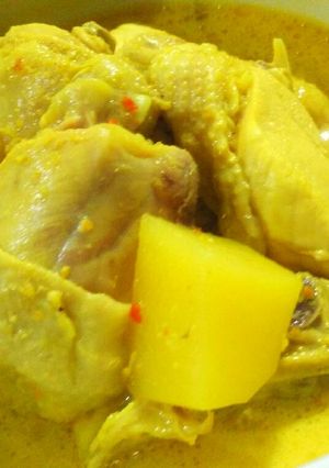 Foto resep Ayam santan kuning