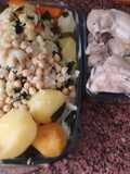 Cocido con Espinacas y Coliflor